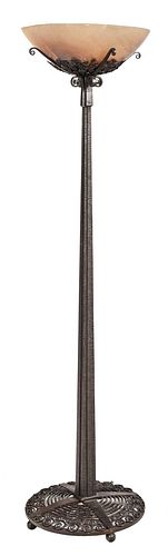 FINE FRENCH ART DECO WROUGHT IRON