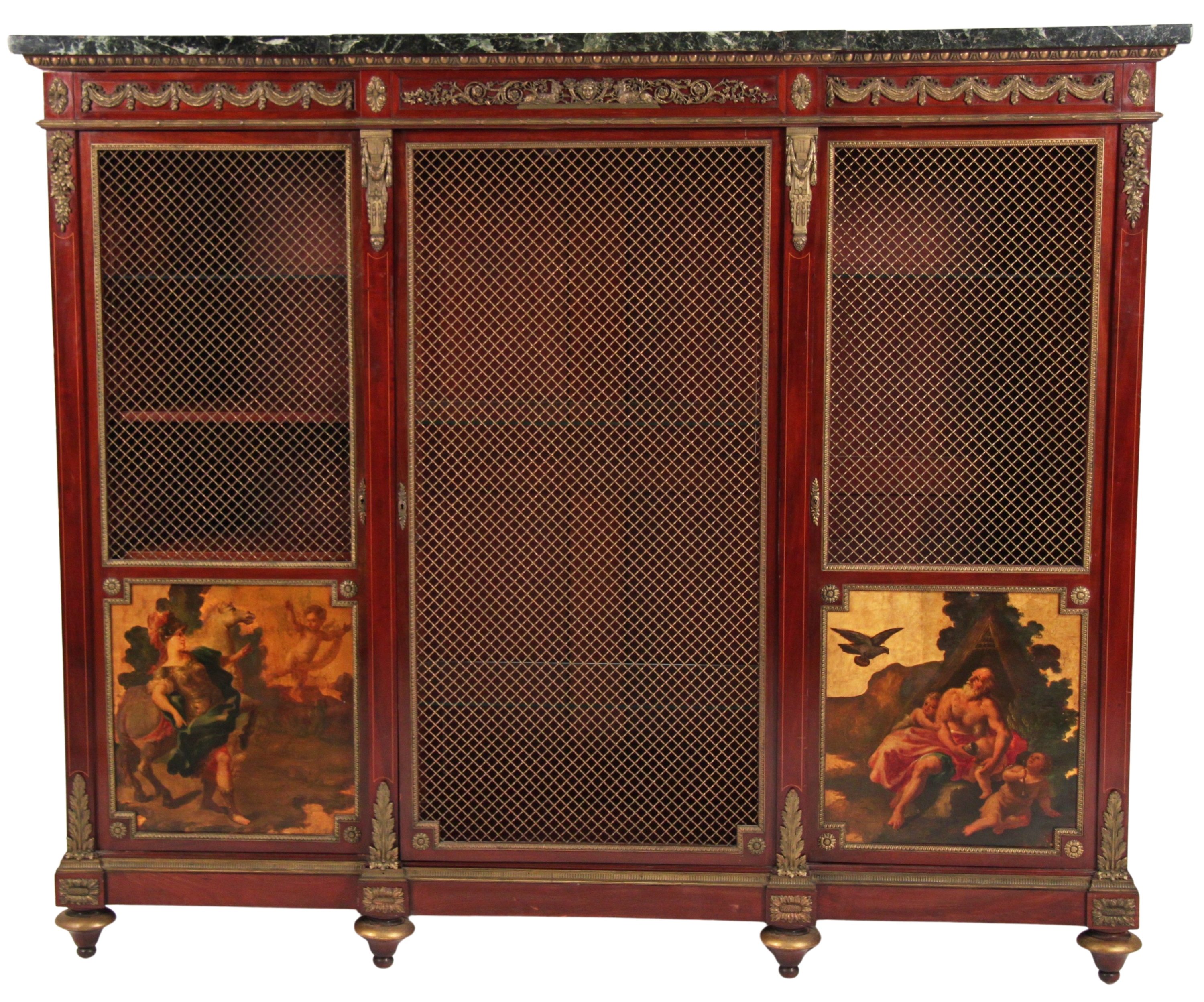 FINE FRENCH BRONZE MOUNTED VERNIS