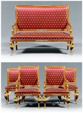 Fine French Empire salon suite