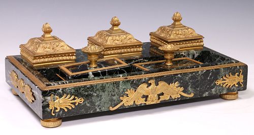 FINE FRENCH EMPIRE STYLE ORMOLU