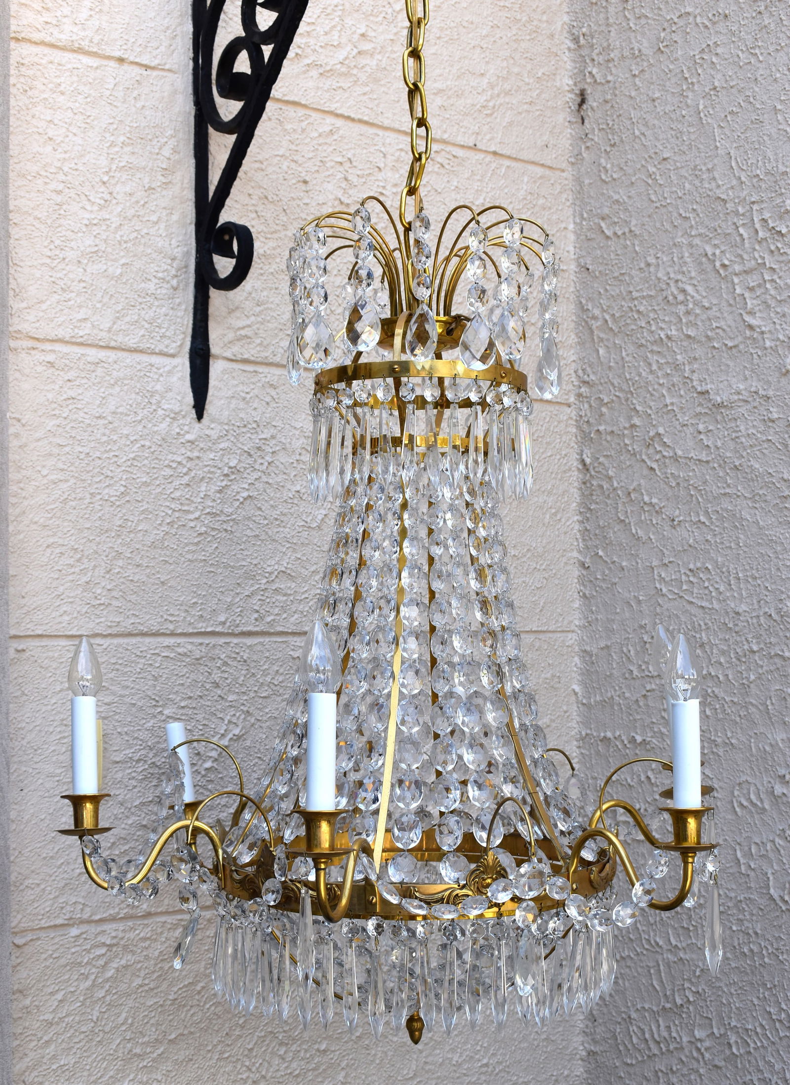 FINE FRENCH GILT BRASS CUT