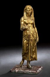 Fine French Gilt-Bronze Figure