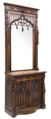 FINE FRENCH GOTHIC REVIVAL MIR