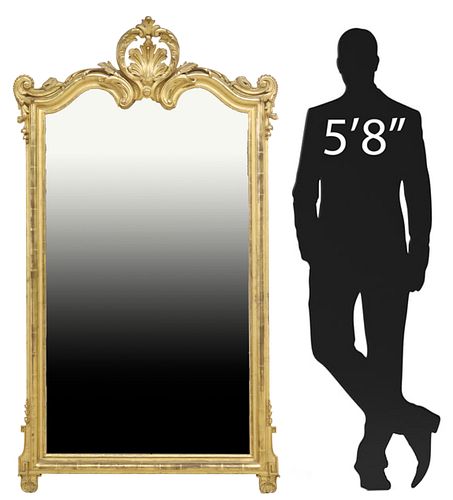 FINE FRENCH LOUIS XV STYLE GILTWOOD
