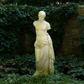 FINE FRENCH MARBLE FIGURE OF V