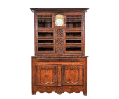 FINE FRENCH NORMANDY CLOCK CAB