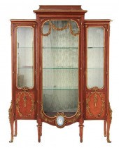 Fine French ormolu and parquet