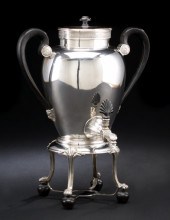 Fine French Silverplate Tea Ur