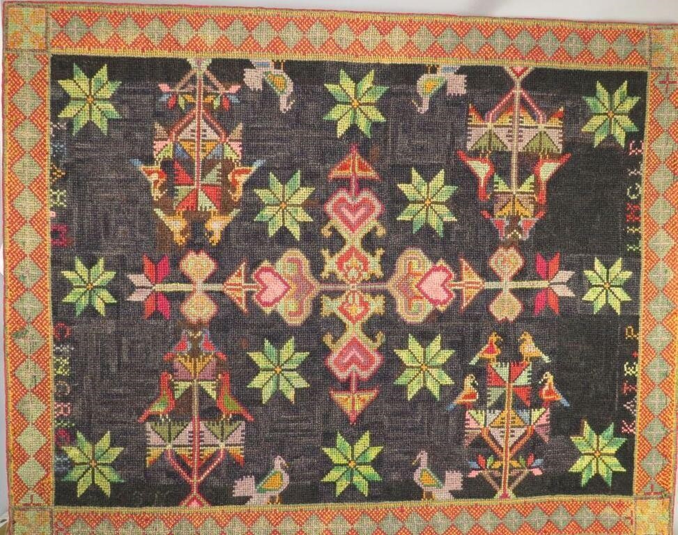 FINE FRIENDSHIP EMBROIDERED SAMPLER