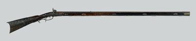 Fine full-stock percussion rifle,