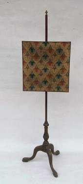 FINE GEORGE III CARVED MAHOGAN