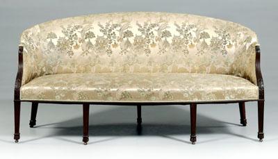 Fine George III carved sofa,