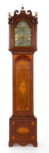 Fine George III inlaid mahogan