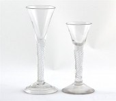 Fine Georgian airtwist wine gl