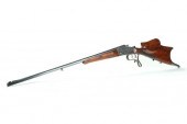 FINE GERMAN TARGET RIFLE. Schu