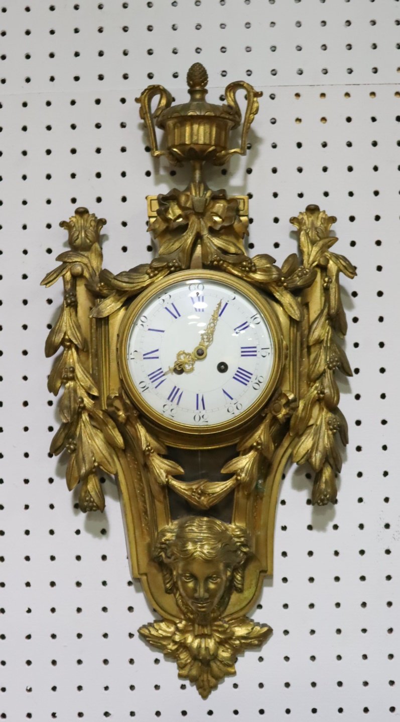 FINE GILT BRONZE FRENCH CARTEL