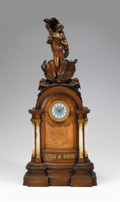 Fine gilt bronze mounted onyx,