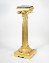 FINE GILT WOOD CORINTHIAN COLU