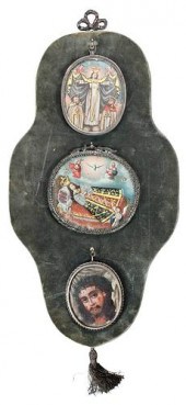 FINE GROUP OF THREE DOUBLE SID