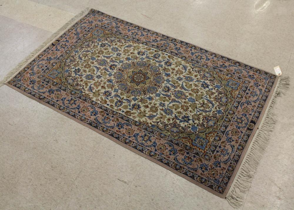 FINE HAND KNOTTED PERSIAN AREA