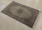 FINE HAND KNOTTED PERSIAN AREA