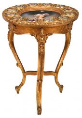 FINE HAND PAINTED PORCELAIN MO