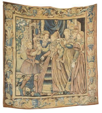 FINE HAND-WOVEN FRANCO-FLEMISH