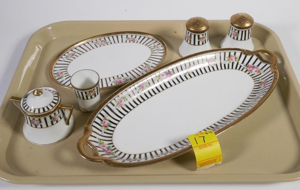 FINE HANDPAINTED NIPPON PORCELAIN