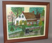 FINE HATTIE BRUNNER WATERCOLOR