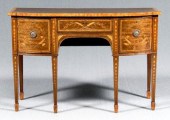 Fine Hepplewhite inlaid sidebo