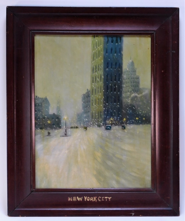 FINE IMPRESSIONIST NEW YORK CITY