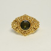 FINE INDIAN MUGHAL 22K GOLD &
