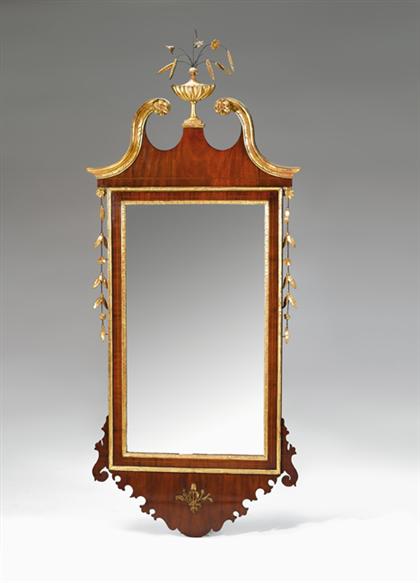 Fine inlaid and giltwood looking