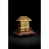 FINE INLAID IRON CABINET MODEL