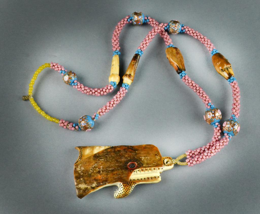 Fine Inuit Whale Bone & Early Trade