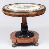 FINE ITALIAN BRASS-MOUNTED WAL