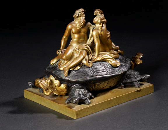 Fine Italian Gilt-Bronze-Mounted