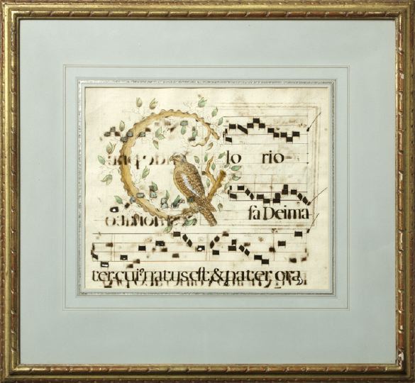 Fine Italian Illuminated Vellum