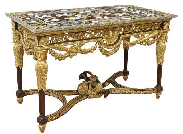 FINE ITALIAN NEOCLASSICAL PIETRA