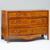 FINE ITALIAN ROCOCO INLAID WAL