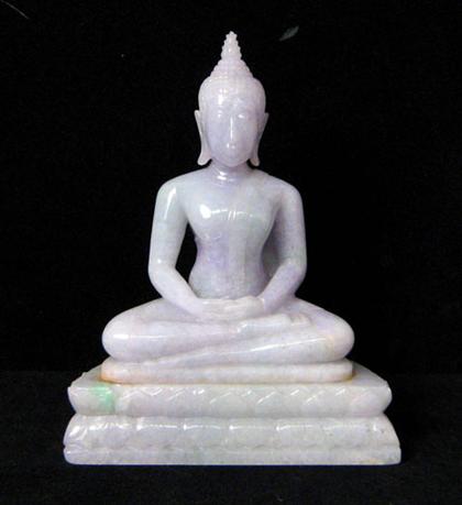 Fine Jadeite carving of buddha   