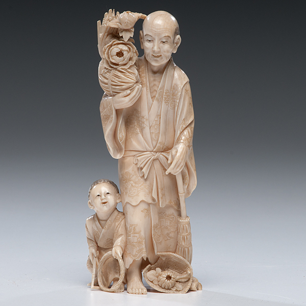 Fine Japanese Carved Ivory