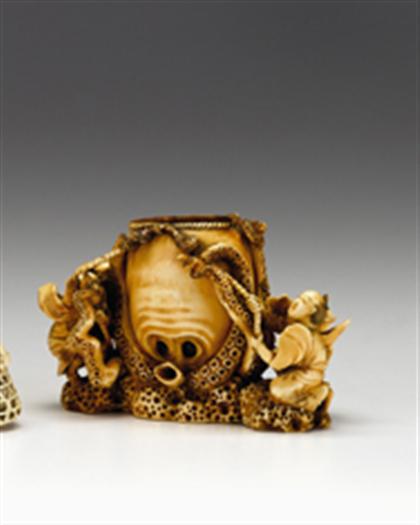 Fine Japanese elephant ivory