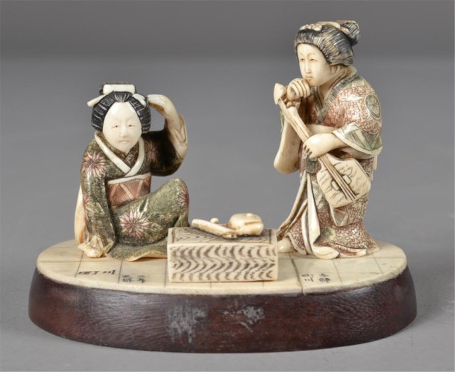 Fine Japanese Meji Period Carved