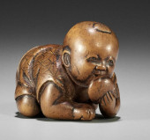 FINE JAPANESE NETSUKE<br>Finel