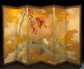 Fine Japanese Six-Panel Foldin