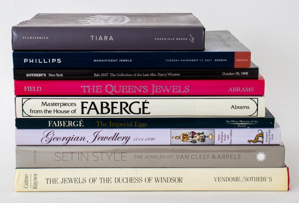 FINE JEWELRY REFERENCE BOOKS, 9