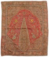 Fine Kashmiri silk embroidery,