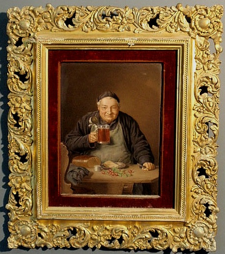 Fine KPM painted on porcelain