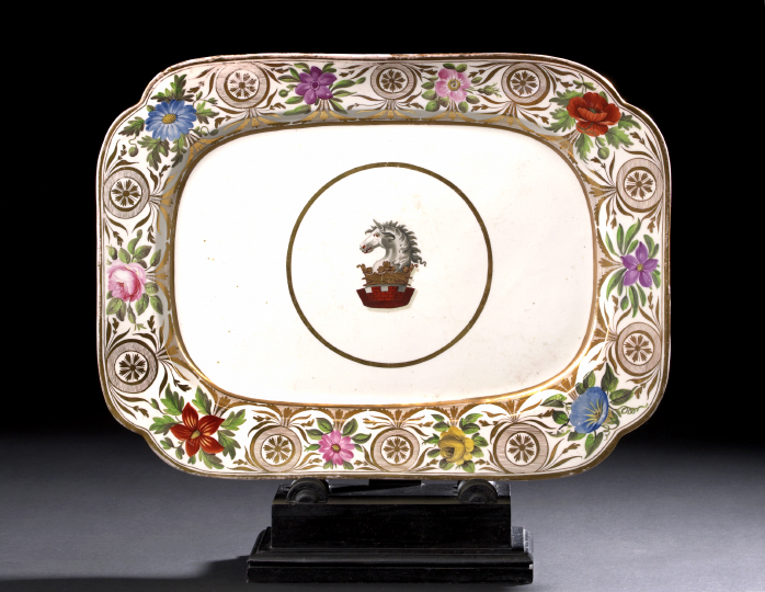 Fine, Large English Polychromed and